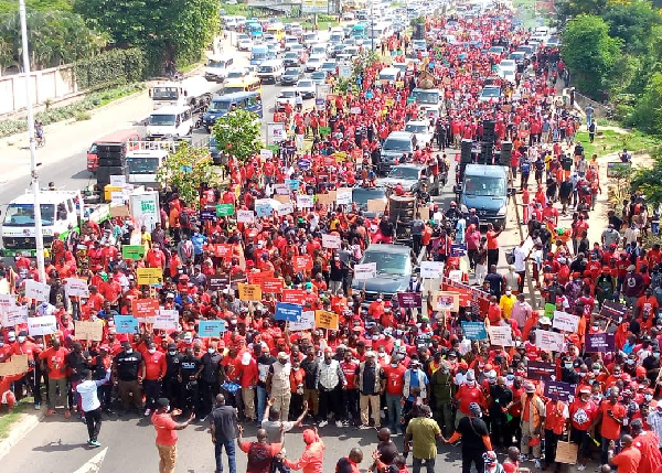 NUGS protest on February 25 over withheld WASSCE results